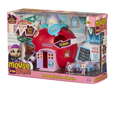 Millie & Friends Mouse in The Red Apple Schoolhouse mulveys.ie nationwide shipping
