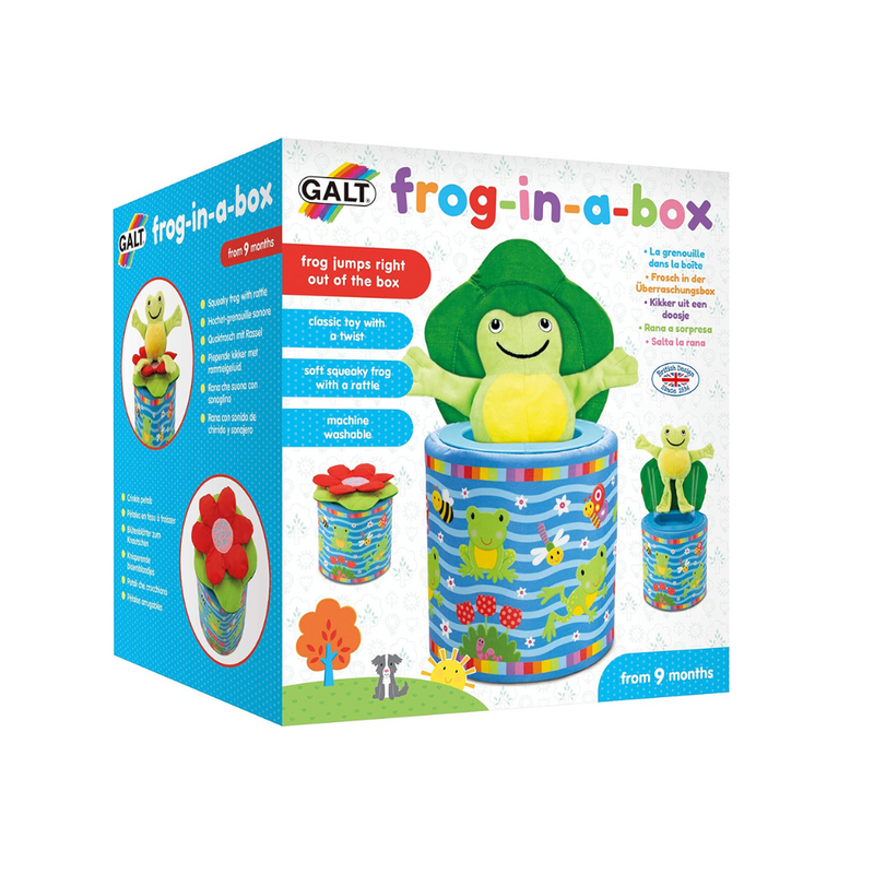 Galt Toys, Frog in a Box, Jack In The Box Toy