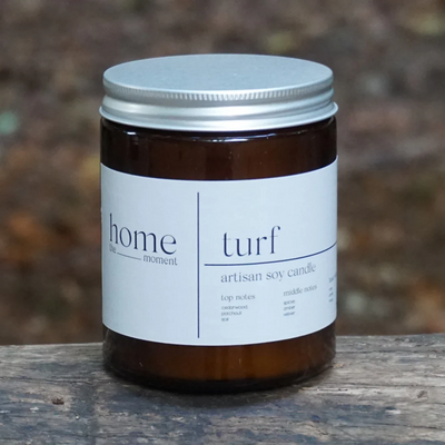 Turf | Cedarwood & Vanilla Fragranced Candle 180ml Mulveys.ie