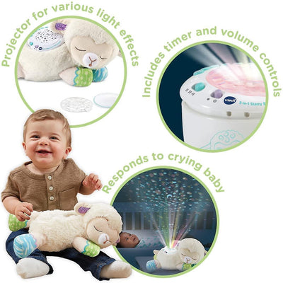 VTech  Baby 3-in-1 Starry Skies Sheep Soother, Multi